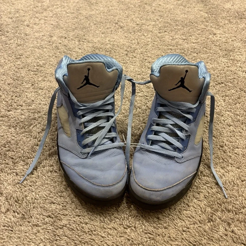 Air Jordan 5 Retro SE UNC University Blue Size Men's 11.5 Carolina University